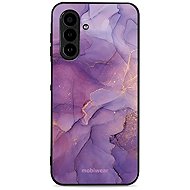 Mobiwear Glossy glossy case for Samsung Galaxy A17 / A17 5G purple marble - Phone Cover