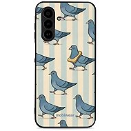 Mobiwear Glossy glossy case for Samsung Galaxy A17 / A17 5G pigeons - Phone Cover