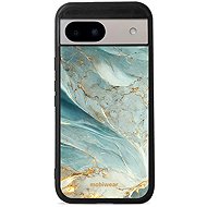 Mobiwear Glossy Google Pixel 8A zöldes márvány fényes tok - Telefon tok