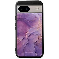 Mobiwear Glossy glossy case for Google Pixel 8A purple marble - Phone Cover