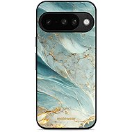 Mobiwear Glossy glossy case for Google Pixel 10 greenish marble - Phone Cover