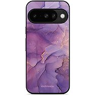 Mobiwear Glossy glossy case for Google Pixel 10 purple marble - Phone Cover