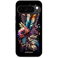 Mobiwear Glossy glossy case for Google Pixel 10 Pro bouquet with feather - Phone Cover