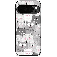 Mobiwear Glossy glossy case for Google Pixel 10 Pro cats - Phone Cover