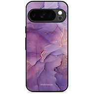 Mobiwear Glossy glossy case for Google Pixel 10 Pro purple marble - Phone Cover