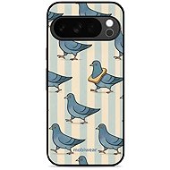 Mobiwear Glossy Glossy case for Google Pixel 10 Pro pigeons - Phone Cover