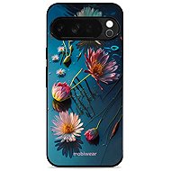 Mobiwear Glossy glossy case for Google Pixel 10 Pro XL flowers on the surface - Phone Cover