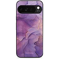 Mobiwear Glossy glossy case for Google Pixel 10 Pro XL purple marble - Phone Cover