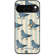 Mobiwear Glossy glossy case for Google Pixel 10 Pro XL pigeons - Phone Cover