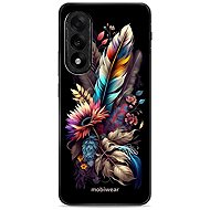 Mobiwear Glossy Glossy case for OnePlus Nord 5 bouquet with feather - Phone Cover