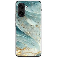 Mobiwear Glossy Glossy case for OnePlus Nord CE5 greenish marble - Phone Cover