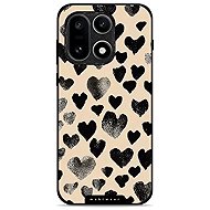 Mobiwear Glossy Glossy case for OnePlus 15 black hearts - Phone Cover