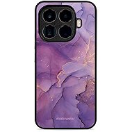 Mobiwear Glossy glossy case for Xiaomi 15T Pro purple marble - Phone Cover