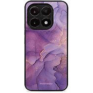 Mobiwear Glossy glossy case for Xiaomi 15T purple marble - Phone Cover