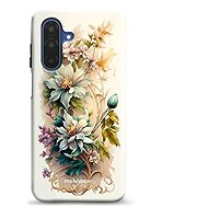Mobiwear Elite Pro Samsung Galaxy A17 / A17 5G virágok fényes tok - Védőtok