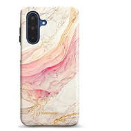 Mobiwear Elite Pro durable case for Samsung Galaxy A17 / A17 5G pink marble - Protective Case