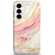 Mobiwear Elite Pro durable case for Samsung Galaxy S25 FE pink marble - Protective Case