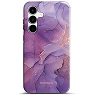 Mobiwear Elite Pro durable case for Samsung Galaxy S25 FE purple marble - Protective Case