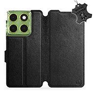 Mobiwear Leather flip case for Motorola Moto G06 power black - Phone Case