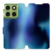 Mobiwear Flip case for Motorola Moto G06 power blue - Phone Case