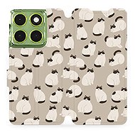 Mobiwear Flip case for Motorola Moto G06 power cats - Phone Case