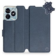 Mobiwear Leather flip case for Honor X5c Plus blue - Phone Case