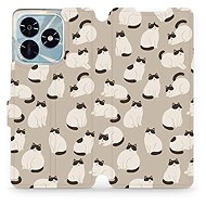 Mobiwear Flip case for Honor X5c Plus cats - Phone Case