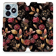 Mobiwear Flip case for Honor X5c Plus golden leaves - Phone Case