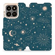 Mobiwear Flip case for Honor X7d / Honor 400 Smart 5G - space - Phone Case