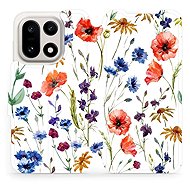 Mobiwear Flip Case for OnePlus 15 Flower - Phone Case