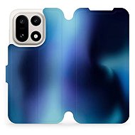 Mobiwear Flip case for OnePlus 15 blue - Phone Case