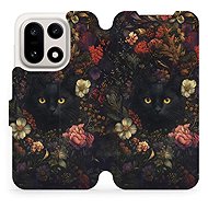 Mobiwear Flip case for OnePlus 15 dark cats - Phone Case