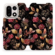 Mobiwear Flip case for OnePlus 15 golden leaves - Phone Case