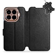 Mobiwear Flip Xiaomi 15T Pro fekete bőrtok - Mobiltelefon tok