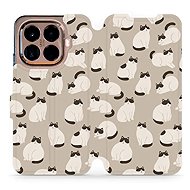 Mobiwear Flip case for Xiaomi 15T Pro kitties - Phone Case