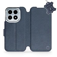 Mobiwear Leather flip case for Xiaomi 17 blue - Phone Case