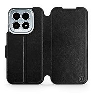 Mobiwear Flip case for Xiaomi 17 black and grey - Phone Case