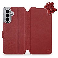 Mobiwear Leather flip case for Samsung Galaxy A17 / A17 5G red - Phone Case