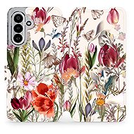 Mobiwear Flip case for Samsung Galaxy A17 / A17 5G meadow - Phone Case