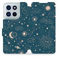 Mobiwear Flip case for Motorola Moto G56 5G universe - Phone Case