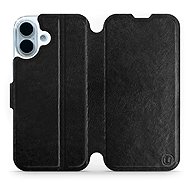 Mobiwear Flip case for Apple iPhone 17 black and grey - Phone Case