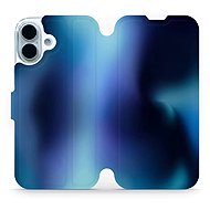 Mobiwear Flip case for Apple iPhone 17 blue - Phone Case