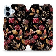 Mobiwear Flip case for Apple iPhone 17 golden leaves - Phone Case