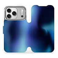 Mobiwear Flip case for Apple iPhone 17 Pro blue - Phone Case