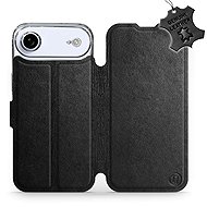 Mobiwear Leather flip case for Apple iPhone Air black - Phone Case