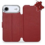 Mobiwear Leather flip case for Apple iPhone Air red - Phone Case