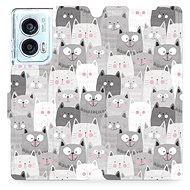 Mobiwear Flip Book for Motorola Edge 50 Fusion - M099P - Phone Case