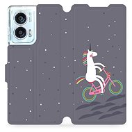 Mobiwear Flip Book for Motorola Edge 50 Fusion - V024P - Phone Case