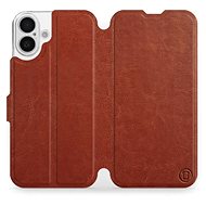 Mobiwear Flip Book for Apple iPhone 16 Plus - C_BRS - Phone Case