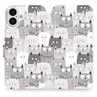 Mobiwear Flip Book for Apple iPhone 16 Plus - M099P - Phone Case